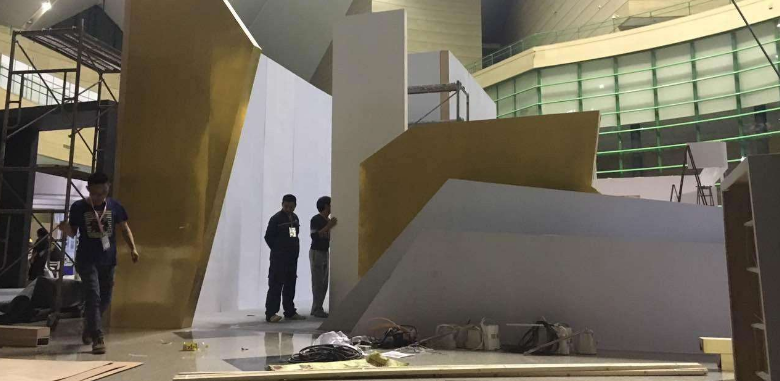 國外展臺搭建