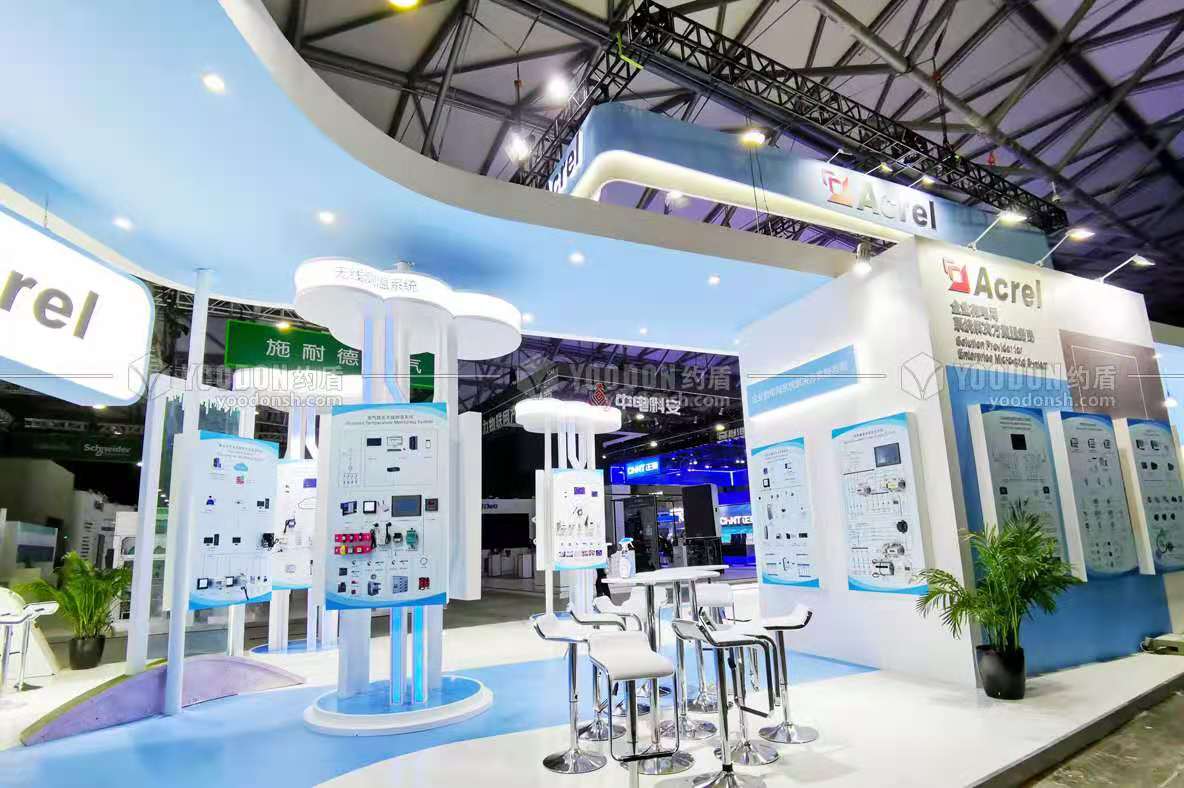 展臺(tái)搭建現(xiàn)場圖1