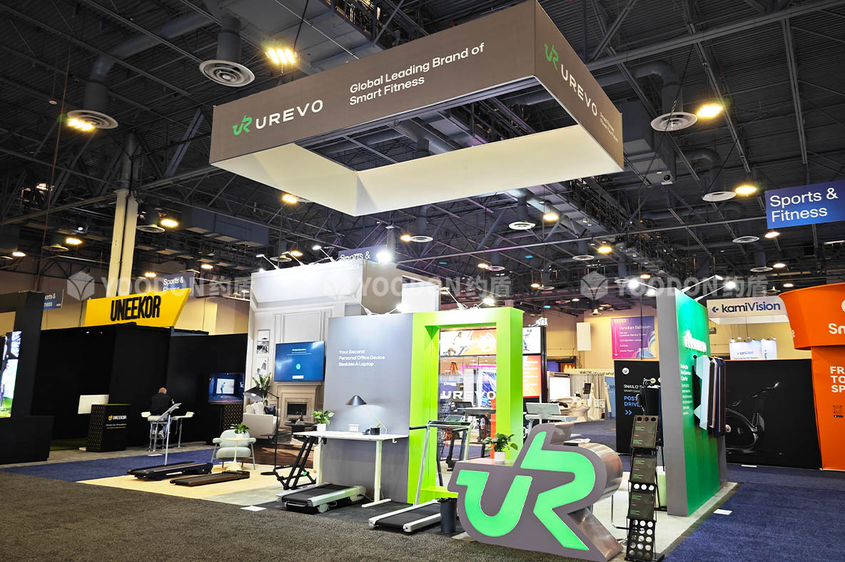 美國(guó)CES展臺(tái)搭建